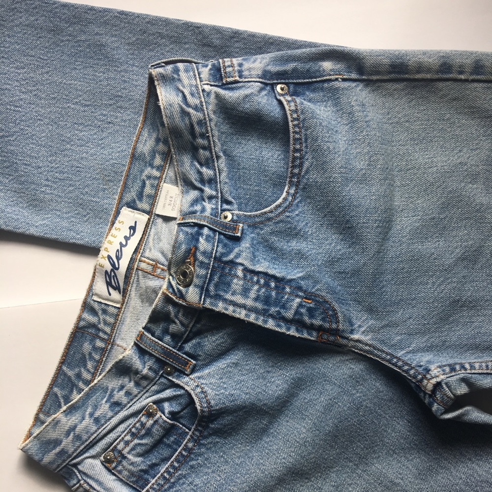 Vintage 90s🌻 Express Bleus Denim Bootcut Jeans 🌻